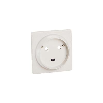 Legrand 055812 Socle 2P+T avec &Eacute;clips de Protection, 32A, Blanc