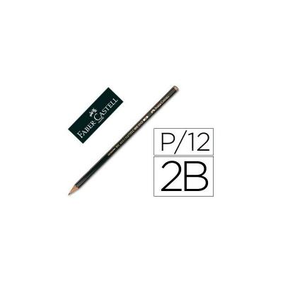 Faber-Castell 119002 Crayon graphite Castell 9000, degr&eacute; de duret&eacute; 2B