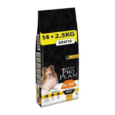Croquettes chien Pro Plan OptiWeight - Poulet - 14 et 2,5kg