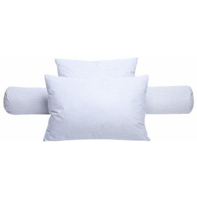 Lot de 2 oreillers plumes 60 x 60 cm ""dodo"" - blanc