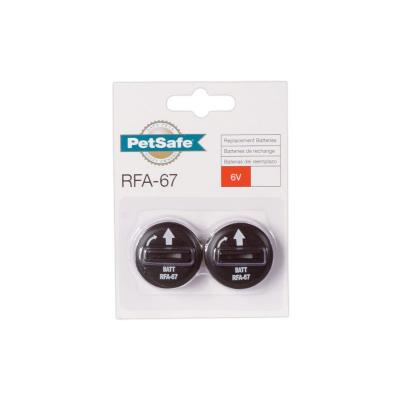 Lot de 2 Piles 6V RFA67 Petsafe