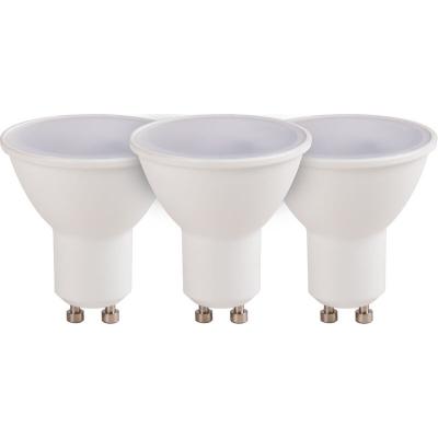 Lot de 3 Ampoule LED connect&eacute;es GU10 (LuzE) 2700/6500K 400LM 5W WiFi