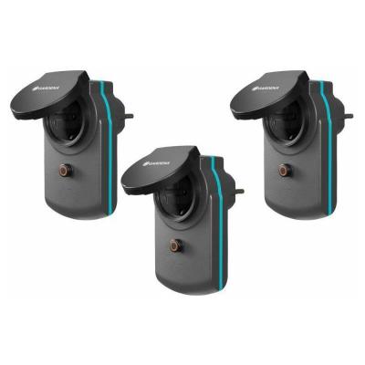 Gardena smart power lot de 3 prises &eacute;lectriques connect&eacute;es DFX-441261
