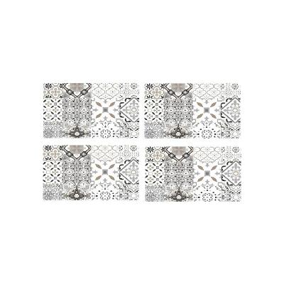 D&eacute;corline Set de Table 30 X 44 CM PVC Imprime Taormina Gris