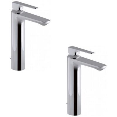 Mitigeur lavabo haut Jacob Delafon Aleo+ avec bonde de vidage X2