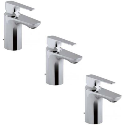 Lot de trois mitigeurs lavabo Aleo+ sans tirette - Jacob Delafon