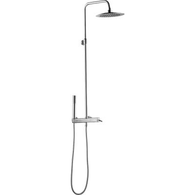 Luisa colonne de douche chrom&eacute;e avec mitigeur m&eacute;canique