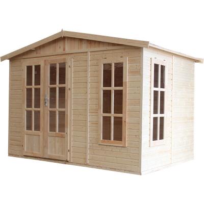TIMBELA M334FB Cabane en bois avec plancher - l332xP222xH232cm/6m2