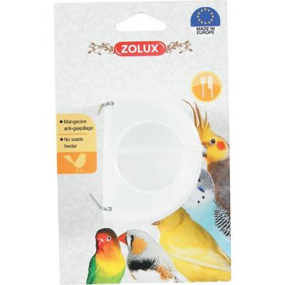 Zolux MANGEOIRE ANTIGASPILLAGE Oiseau Multicolore