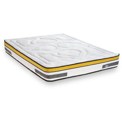 Matelas &agrave; Ressorts ensach&eacute;s et &agrave; M&eacute;moire de forme 140x190
