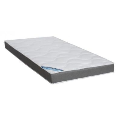 Idliterie - Matelas m&eacute;moire de forme gris chin&eacute; 160x200cm