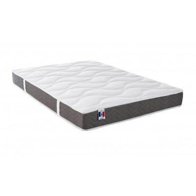 Matelas 140x190 cm - CONFORT DESIGN - Ressorts - Ferme - epaisseur 21 cm - GIRONA 