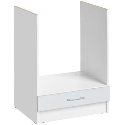 Meuble pour four encastrable - L 60 cm - blanc brillant