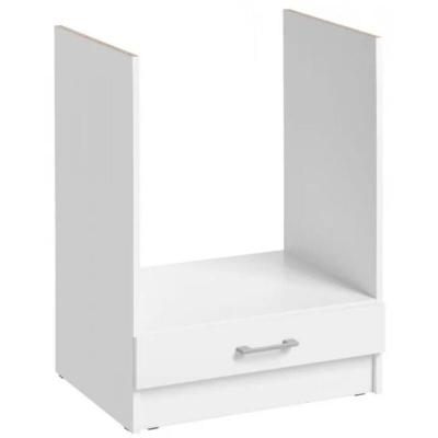 Cuisineandcie - Meuble pour four encastrable Eco Blanc L 60 cm 