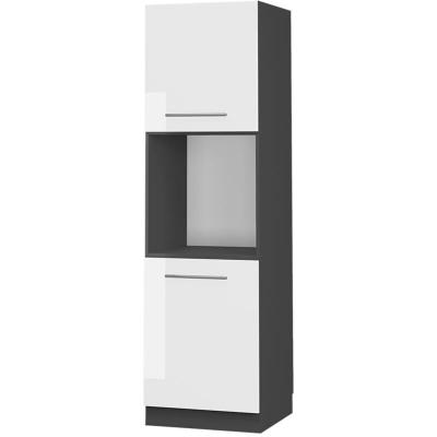 Vicco meuble pour four, blanc haute brillance, 60cm ouvert 