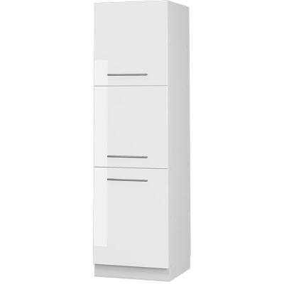 Meuble pour four Fame-Line, Blanc Haute brillance, 60 cm, Vicco