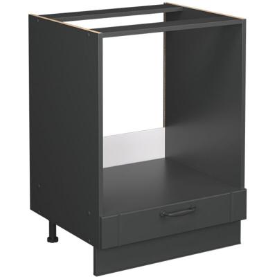 Meuble pour four Fame-Line 60cm sans PT Gris fonc&eacute; Anthracite Vicco