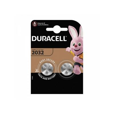 Duracell Pile Bouton 2xcr2032 One Size Silver