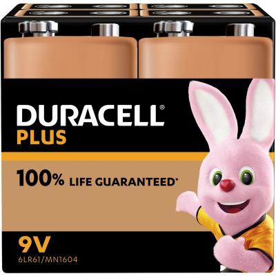MN1604 Plus Pile 6LR61 (9V) alcaline(s) 9 v 4 pc(s) S223292 - Duracell