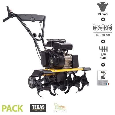 Motobineuse thermique 79 cm3 1,9 cv 2 vitesses travail 40 &agrave; 60cm Lilli 365TG