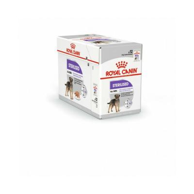 Mousse Royal Canin Sterilised pour chien - 12 sachets fra&icirc;cheur 85 g