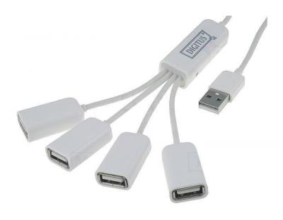 Digitus Hub USB sorties en pieuvre DA-70216