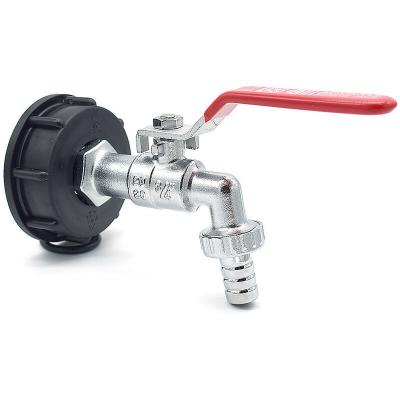 Raccord robinet en laiton chrom&eacute; sortie 3/4'' 90 degr&eacute;s - 3/4'' BSP