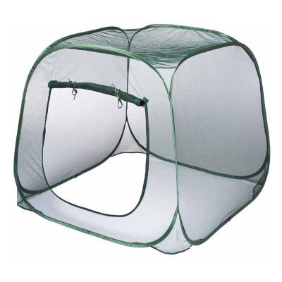 Serre plastique pour carr&eacute; potager - Filet anti-insectes