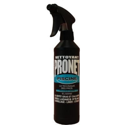 PRONET nettoyant Piscine Ligne d'eau Vaporisateur 500ml