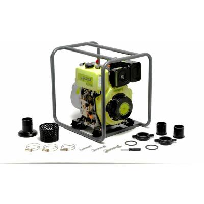Pompe &agrave; eau Diesel Motopompe 6.6CV, 833 l/mn h25m