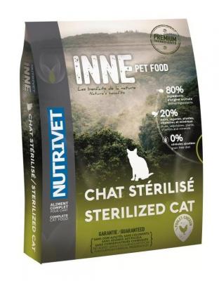 NUTRIVET Croquettes Inne - Pour chat st&eacute;rilis&eacute; - 6 kg