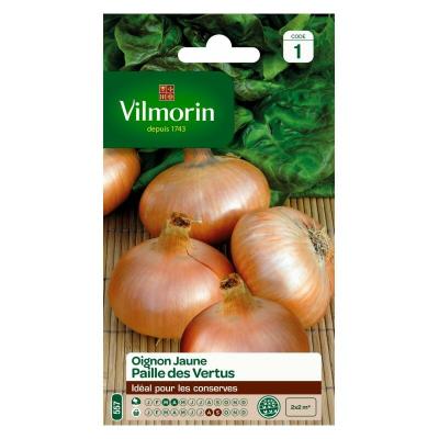 Vilmorin - Sachet graines Oignon jaune Paille des Vertus