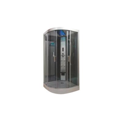 Cabine de Douche Aqua Plus, 100cm x 100cm, Gris