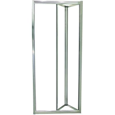 Fa&ccedil;ade EKLA - Fa&ccedil;ade pliante 80x185x0,6cm - Verre tremp&eacute; - Finitions chrom&eacute;