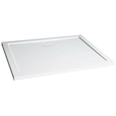 Receveur BULL - Antid&eacute;rapant - 90x120cm - SMC - Blanc - Extra-plat