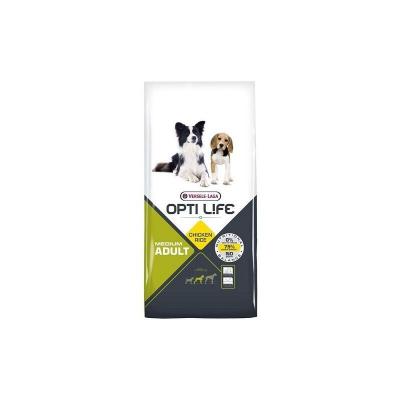 Croquettes chien opti life poulet adult medium sac de 2.5 kg.