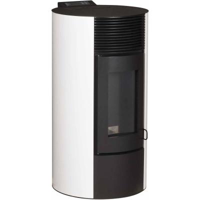 Po&ecirc;le &agrave; granul&eacute;s rond &eacute;tanche cristo blanc 12kW - Optimo