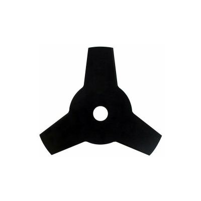 Lame 3 dents pleine 230mm UNIVERSELLE pour d&eacute;broussailleuse
