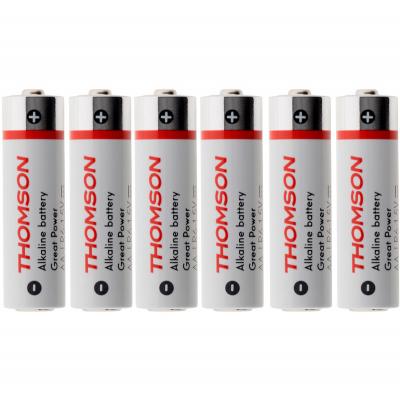 Pack 6 piles alcalines LR06 AA 1,5 V - Thomson