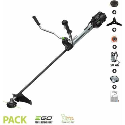 Pack d&eacute;broussailleuse PRO batterie dorsale 28Ah arbre carbone Egopower BCX3800E