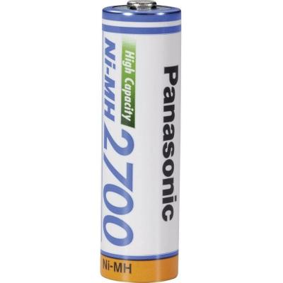 Pile Rechargeable LR6 (AA) NiMH Panasonic HR-3U 2700 mAh 1.2 V 1 pc(s)