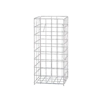 TORK Corbeille &agrave; d&eacute;chets, en fil de fer, 60 litres, blanc