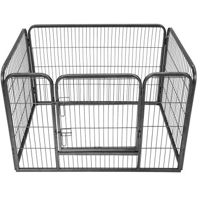 Tectake Enclos pour chien 125 x 85 x 70 cm