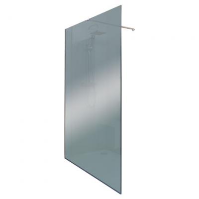 Paroi ITALIENNE - Paroi 120x200x0,8cm - Verre tremp&eacute; - S&eacute;rigraphie Fum&eacute;e
