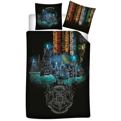 AyMax HARRY POTTER - Poudlard - Parure de lit 140x200cm - '100% micro