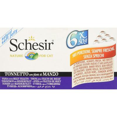 Thon avec Filets de Buf Multipack 6 Unit&eacute;s 6x50 gr Schesir