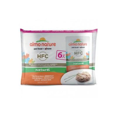 Almo Nature HFC Naturel Blanc de poulet - 6x55 gr 4 x (6 x 55g)