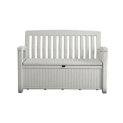Keter/chalet et jardin- Patio Bench Coffre, Blanc, 227 L