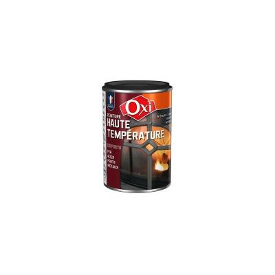 Peinture haute temp&eacute;rature - noir satin - 250 ml