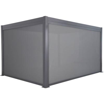 Pergola bioclimatique aluminium&nbsp;et acier&nbsp;4x3m + 1 store 4m Palace Palace 4x3m + store 4m